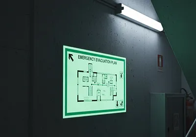 Светонакопительные пленки эвакуационные