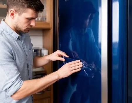 Ошибки при монтаже самоклеящейся пленки